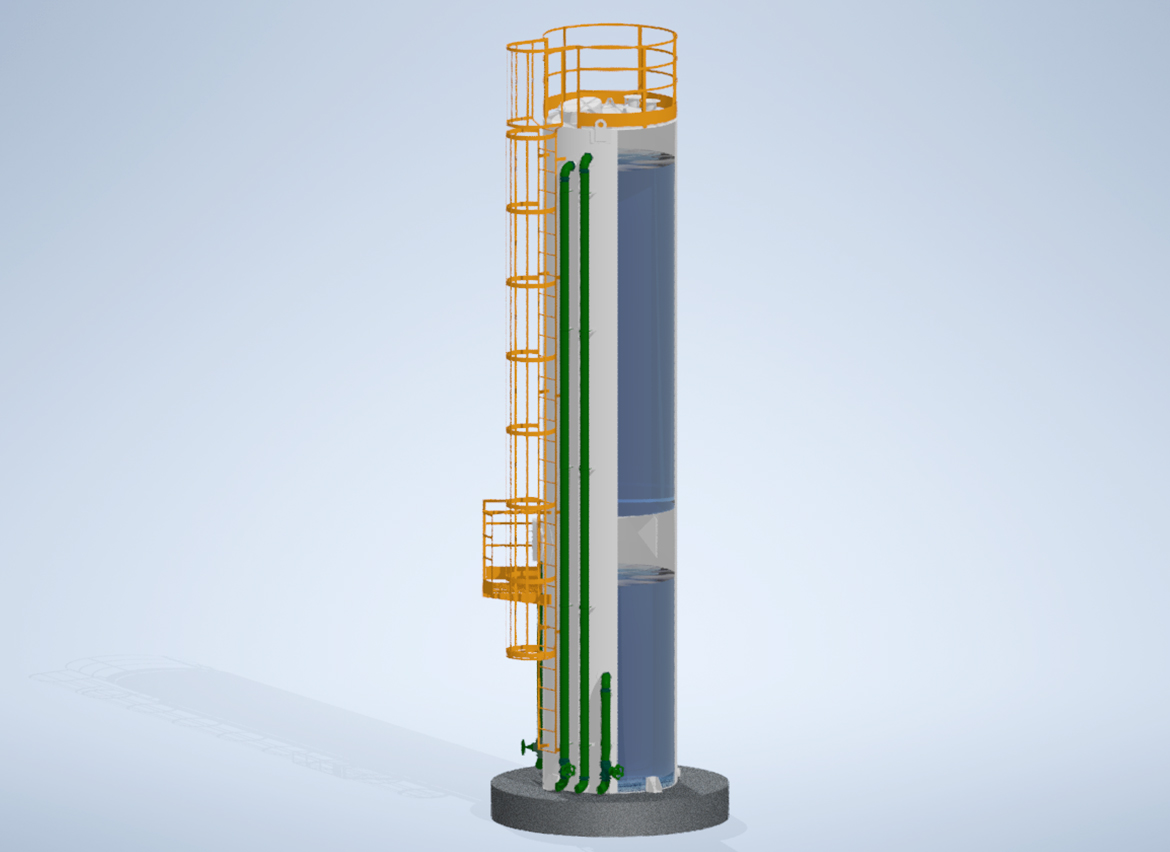 Modelo Tubular Célula Única com Divisão de Célula